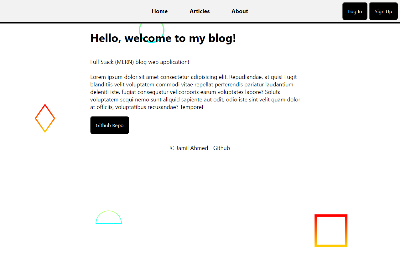 blog App